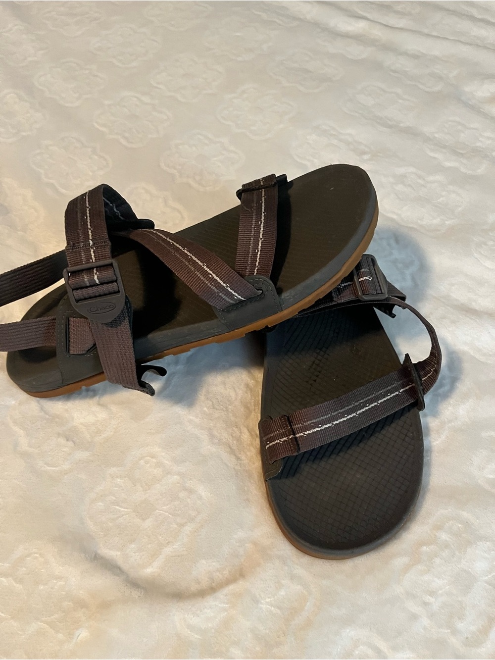 Chaco Men's grey Outdoor Strapped Sandals - Casual Comfort sz 11